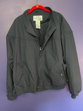 Vintage La Paz by Catalina Men's 2XL Navy Cotton Blend Bomber Jacket