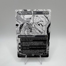 Wizards The Eternal Wanderer - Phyrexia Rare White Borderless 335