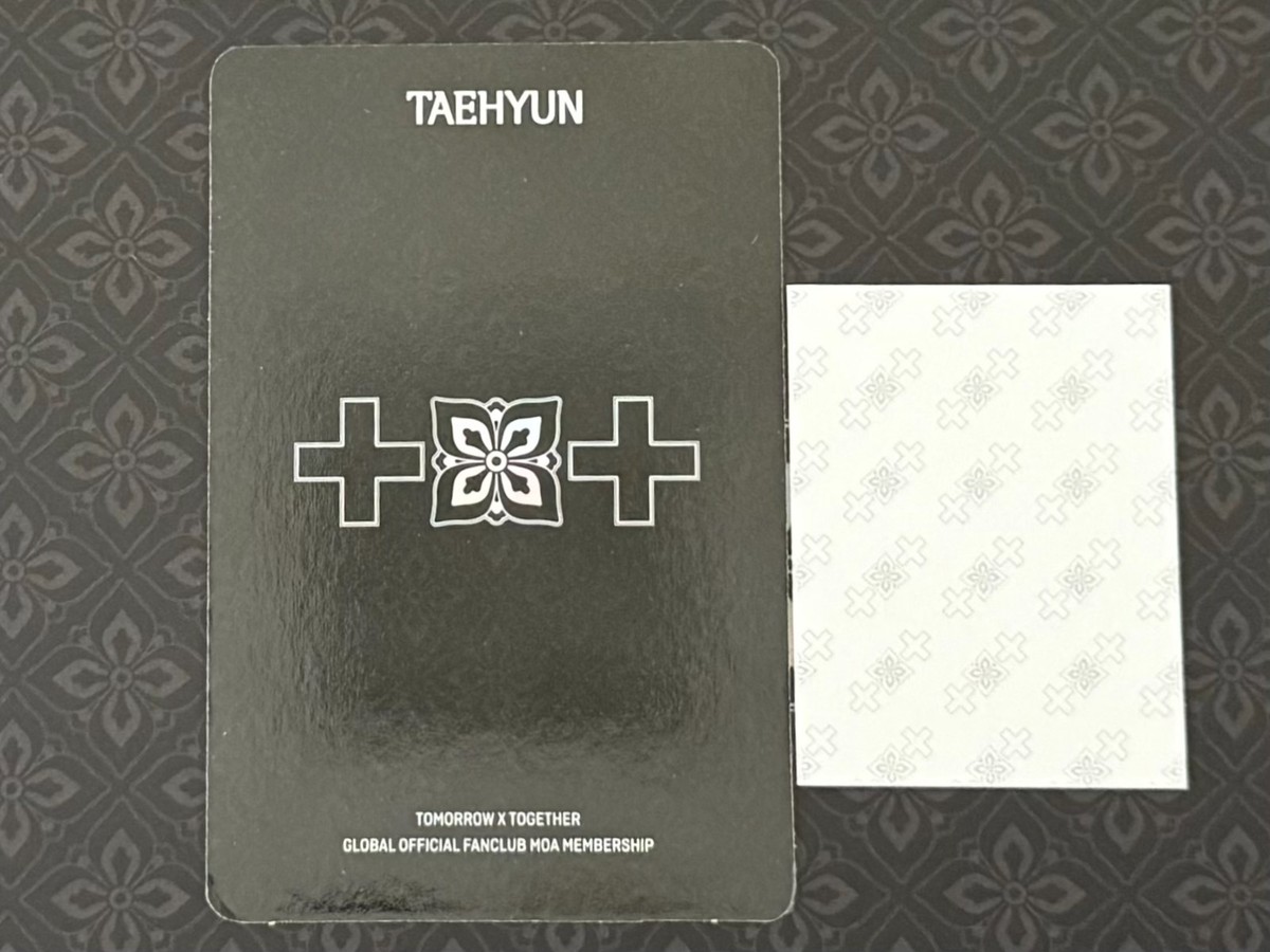 TXT TOMORROW X TOGETHER MOA MEMBERSHIP KIT 7TH YEAR 2026 PHOTOCARD