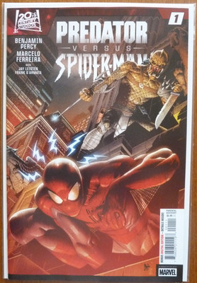 PREDATOR versus SPIDER-MAN #1 ''A''..PERCY/FERRIERA..MARVEL 2025 1ST PRINT..NM