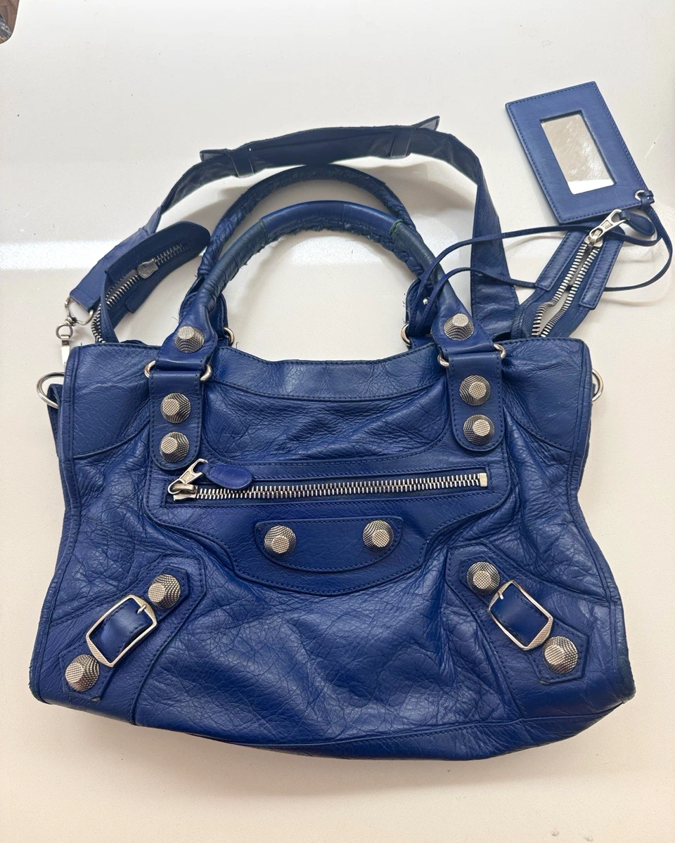 Balenciaga Blue Bags & Handbags for Women for sale | eBay
