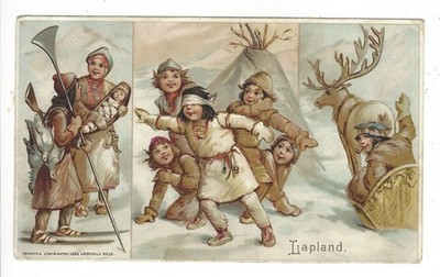 Advertising Card -1893 Arbuckle Bros. Lapland Kaufmann & Strauss - NYC Coffee