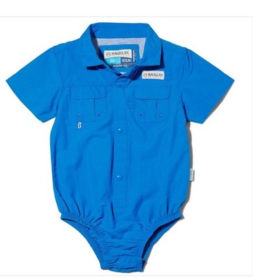 Magellan Outdoors 12-18 Months Unisex Laguna Madre Short Sleeve Bodysuit Fishing