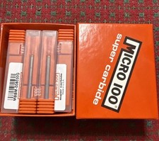  12 MICRO 100 SOLID CARBIDE BORING BAR .8mm MIN x 3mm MAX BORE MBBM-008030G