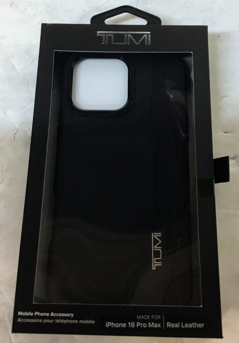 Tumi Protective Case for iPhone 16 PRO MAX REAL LEATHER | eBay