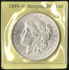 US Coin 1899 Morgan Silver Dollar Better Date Gem BU Blast White NO RESERVE!