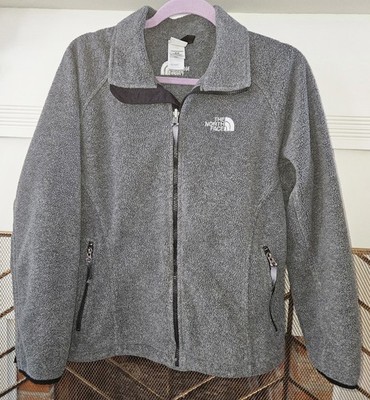 The North Face Women's Polartec Gray Fleece Jacket Full Zip. Sz. M