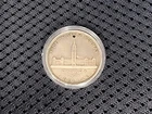 1939 Silver Dollar Canada Holed