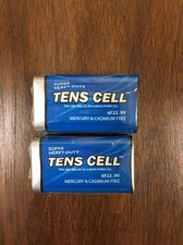 Tens Cell 9 Volt Battery - Super Heavy Duty Pack Of 2 Free Shipping Tens Cell 9 Volt Battery - Super Heavy Duty Pack Of 2 Free Shipping