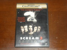 Scream 3 (DVD, 2000, Collectors Edition) David Arquette, Courteney Cox, Neve Cam