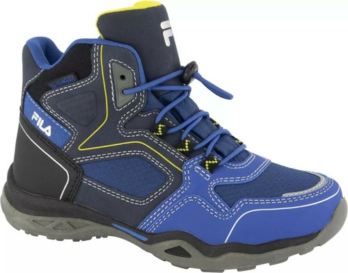 blue fila boots