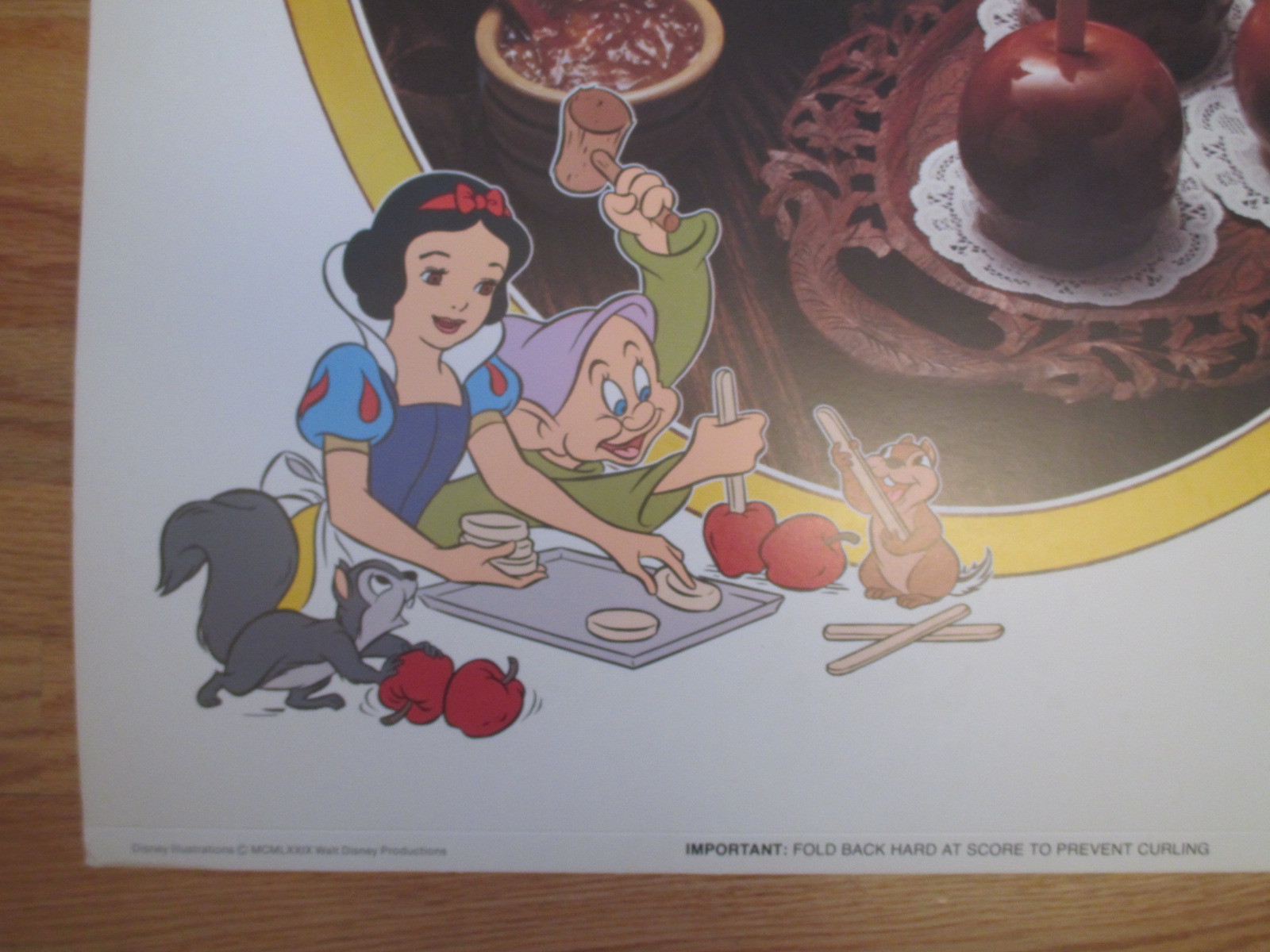 Walt Disney 25th Anniv SNOW WHITE and THE SEVEN DWARFS Kraft Disneyland