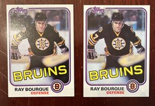 Ray Bourque - 46 Card Lot - Boston Bruins Hockey
