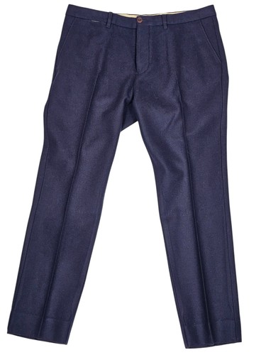 Scotch & Soda Stuart Wool Pants - Men's 38x31.5 - Navy - Bild 1 von 12