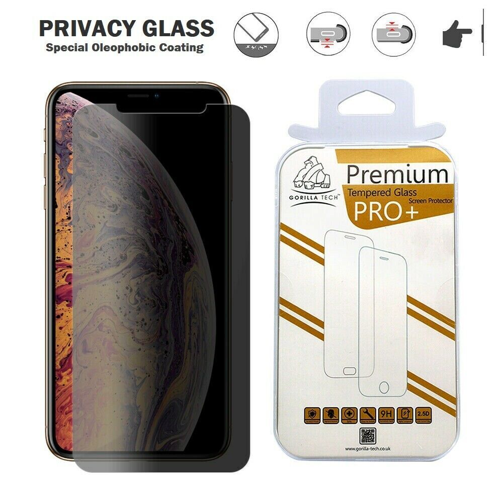 360° Privacy Anti Spy Screen Protector For IPhone AIr 6 7 8 Plus X XS XR 11 12 13 14 15 16 17 Pro Max 9H Full Cover Tempered Glass Screen Protector – Buy The Best Products In The Ayzeze Online Store - Foto 14