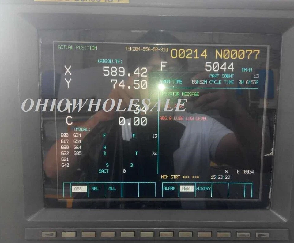 PLUG N' PLAY FANUC A02B-0163-C322 A61L-0001-0096 DIRECT MONITOR REPLACEMENT