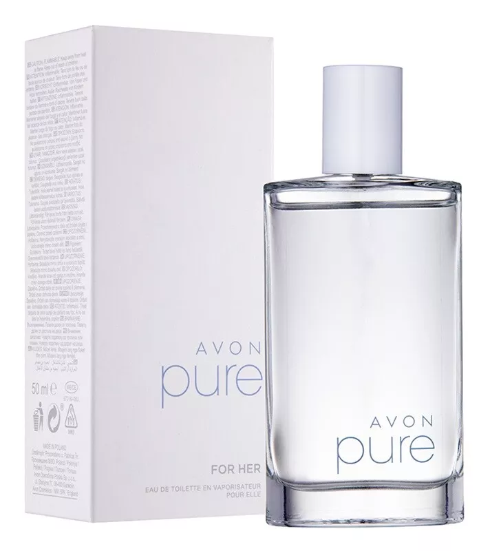 Avon Pure Eau de Toilette Spray 50 ml Boxed Rare Avon Pure o2 for Her