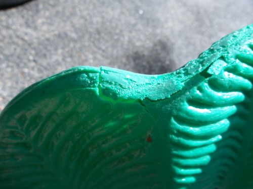Vtg 1989 Union Products Very Rare Large Blowmold Plastic Peacock Lawn Decoration - Bild 11 von 15
