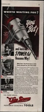 1946 Van Dorn Portable Electric Tools photo art print ad f4