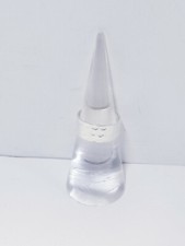 Sterling Silver Hammered Ring sz 6 2.3g 