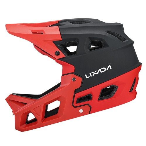 Lixada Full Face MTB Helmet Adult Mountain Bike Helmet Lightweight Helmet P1W1 - Picture 32 of 43