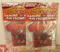2 Ed Hardy By Christian Audigier Hanging T-shirt Air Freshener - Tropical Breeze 2 Ed Hardy By Christian Audigier Hanging T-shirt Air Freshener - Tropical Breeze