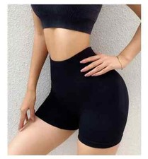 Women' High Waist Cycling Running Gym butt Lift Yoga Stretchy Shorts Pants