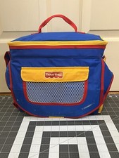 1999 Fisher-Price Stow'n Go Toddler Booster Seat Backpack Bag Box Instructions