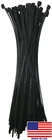 (50) Black 18" Inch Nylon Heavy Duty Cable Wire Wrap Zip Ties 120 LBS USA MADE