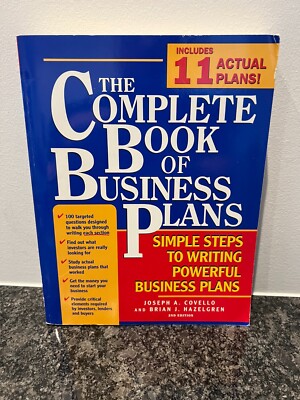 The Complete Book of Business Plans : Simple Steps to Writing Pow
