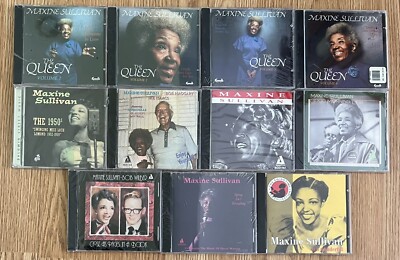 MAXINE SULLIVAN Lot of 11 CDs NEW Sealed Jazz Vocals OOP 50s 60s Swing