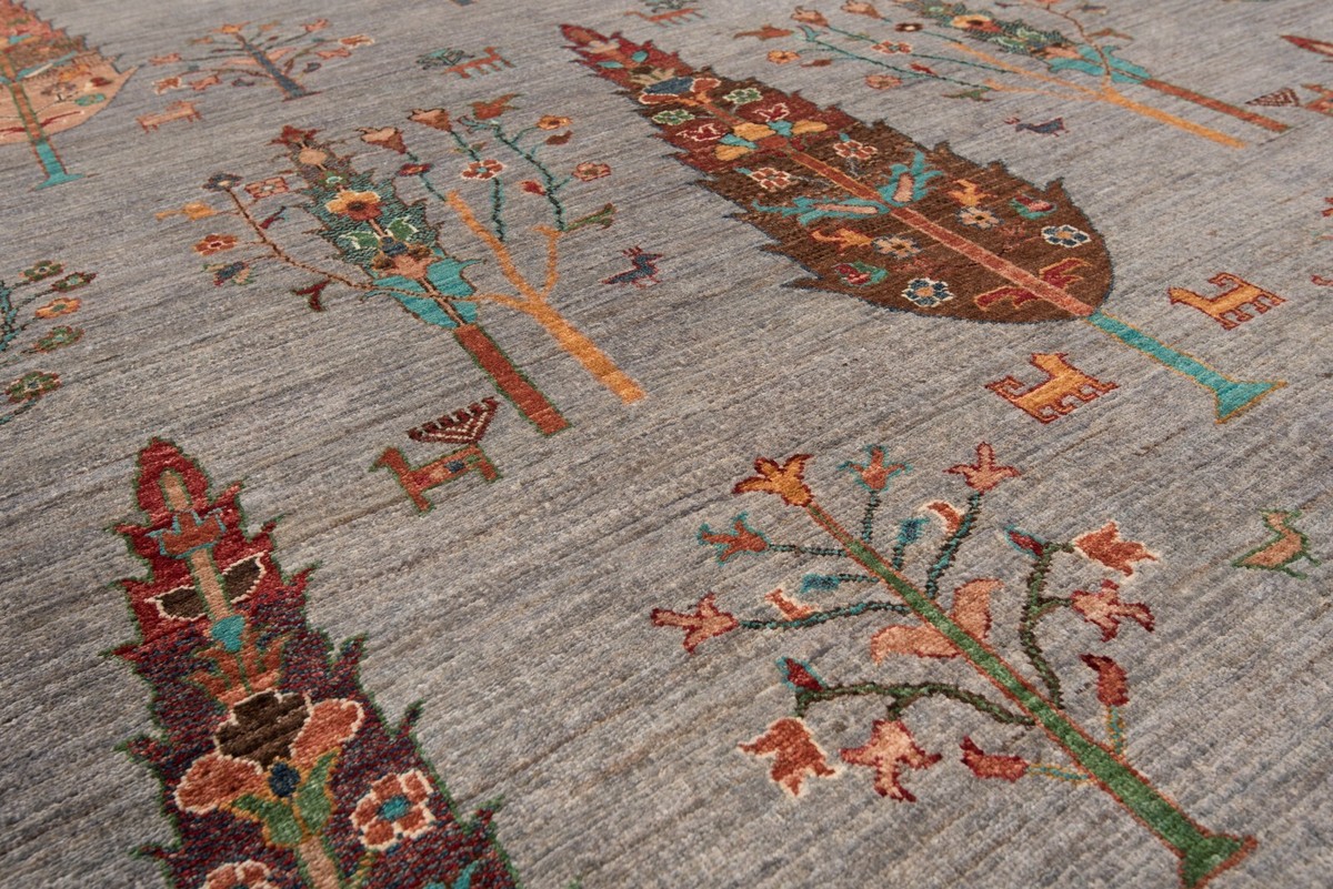 Ziegler Tapis Oriental Noué à la Main 136x98 cm-Fine, Tapis, Tapis