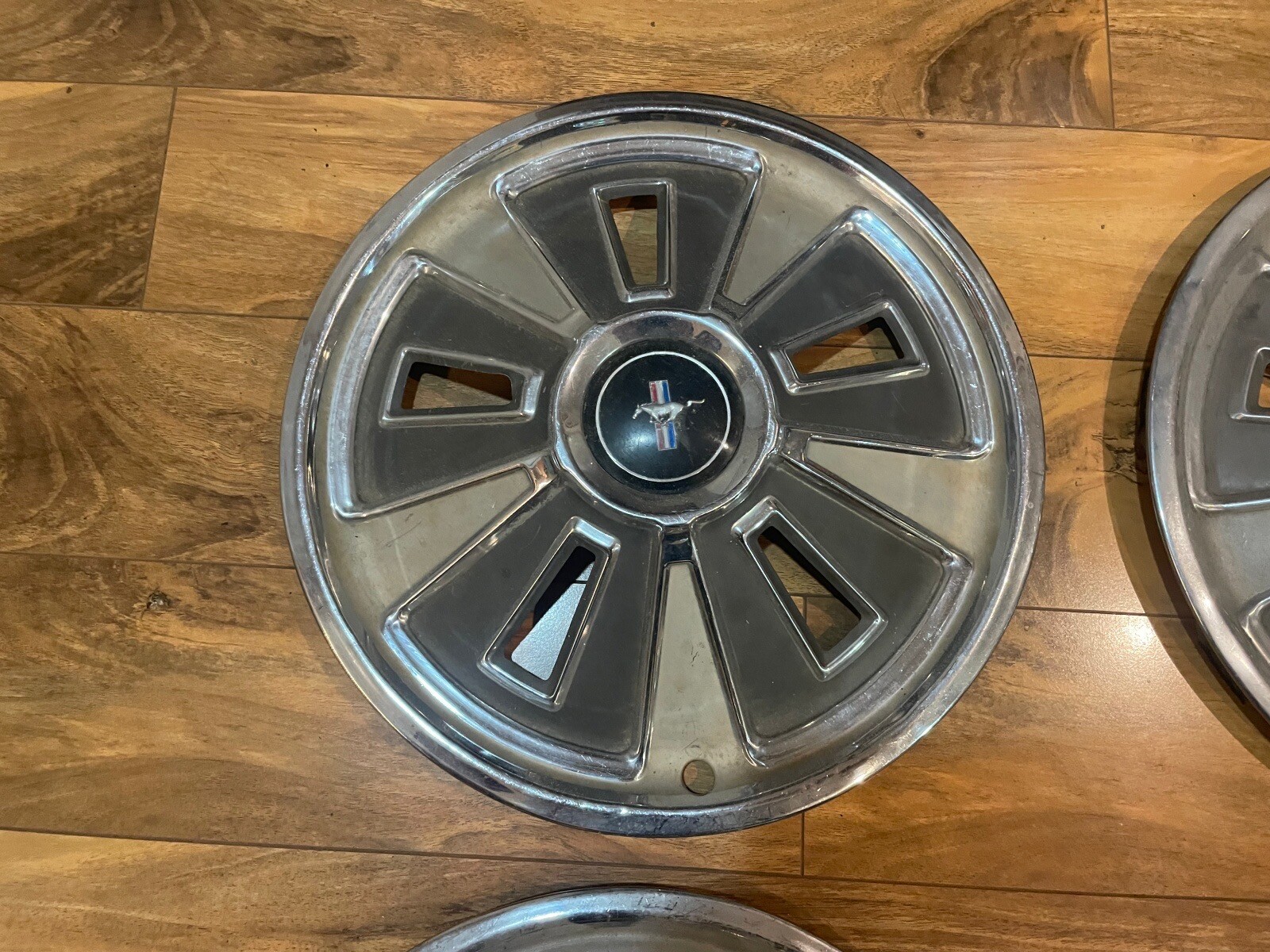 1966 Ford Mustang Hubcaps 14" Set of 4 Wheel Covers 66 Hub Caps eBay