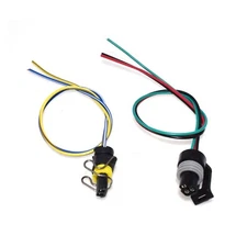 2PCS Pigtail Connectors of IPR & ICP Sensor For Ford V8 7.3L Serie E F Ecolnine