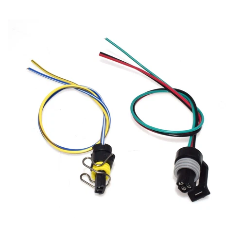 2PCS Pigtail Connectors of IPR & ICP Sensor For Ford V8 7.3L Serie E F Ecolnine - Photo 1 sur 11