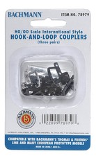 NEW HO Bachmann #78979 Hook & Loop Couplers 3...