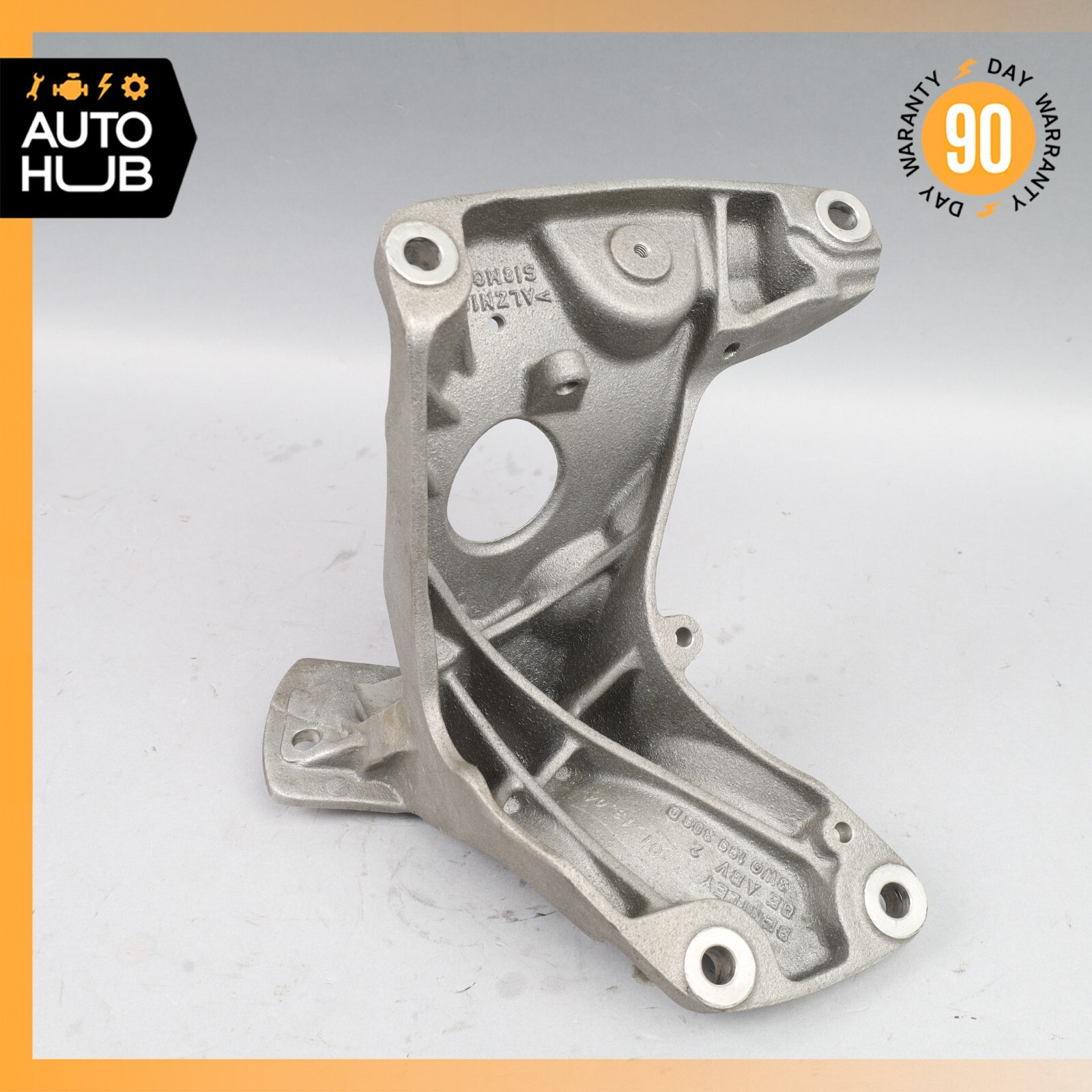 03-18 Bentley Continental GT GTC 6.0L Engine Motor Bracket Mount Right Side OEM