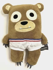 Bear GUND Plush Tighty Whities Underwear 2003 David and Goliath  14” RARE