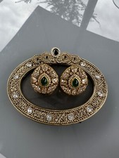 Sabyasachi Inspired Mossinate Designer Earrings