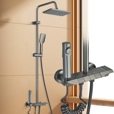Regendusche Duscharmatur Duschset Mischbatterie Duschsystem Handbrause Edelstahl