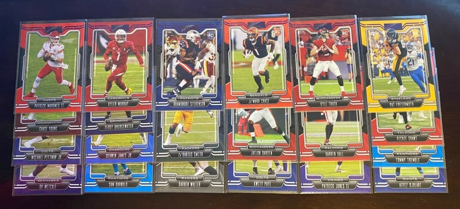 2021 Playbook PURPLE Football Cards Veterans & Rookies RC - Pick Your Card