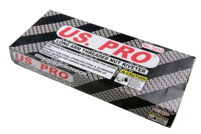 Pinza rivettatrice lunga per boccole filettate, 10 pz