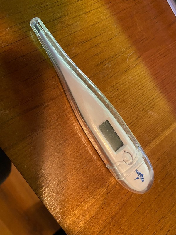 Medline 30-seconds Digital Oral Thermometer Stick, Reusable, Accurate, Fast