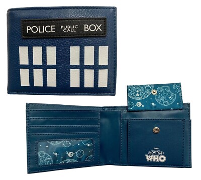 Doctor Who TARDIS WALLET UK