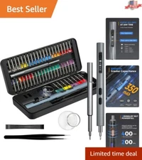 Ergonomic Mini Electric Screwdriver - 58 Tools for Precision Repairs & Gifts