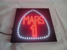 Mars Leuchtreklame / Neon / Lampe / Werbung siehe auch Fotos