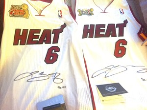 lebron james signed jersey ebay