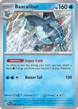 Baxcalibur 60/193 Rare Holo | Paldea Evolved | Pokemon Card