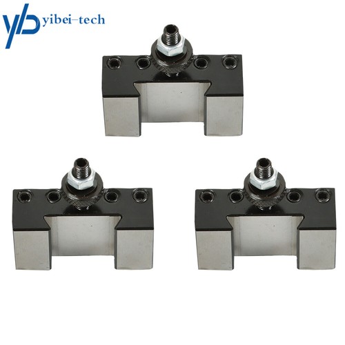 3Pcs OXA #1 250-001 Quick Change Turning & Facing Lathe Tool Post Holder New - Picture 10 of 10