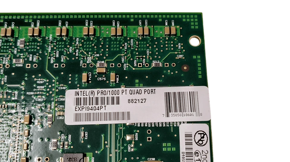 Intel EXPI9404PT Pro/1000 PT Quad Port 1GB Network Adapter 882127 Full Height - Image 3 of 3